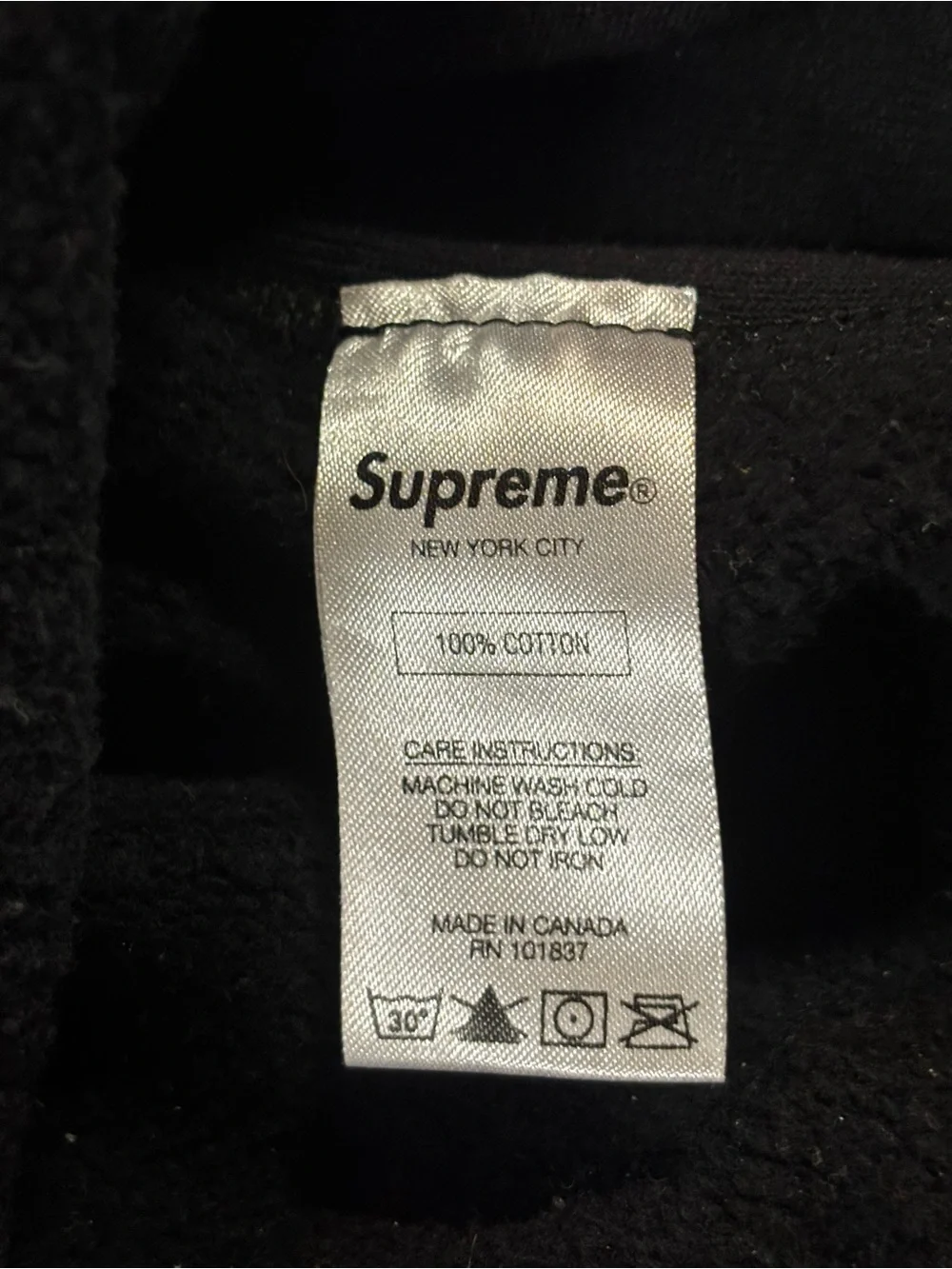 Supreme S hoodie
